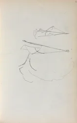Italiensk skitsebog: Sejl side 36, 1898-1899.