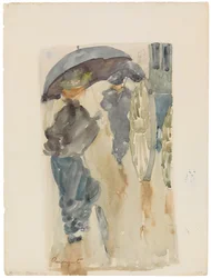 Regnvejrsdag, ca. 1893-94
