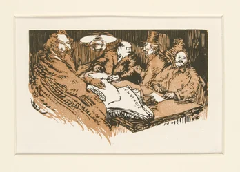 Gadesælgerne i La Pensee, illustration, s. 47