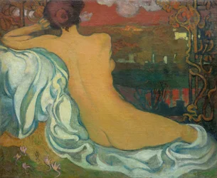 Nøgen ved skumring, omkring 1892