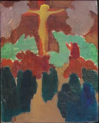 Der orangefarbene Christus
