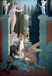 The Story of Psyche Panel fire. Venus hævn, 1908.