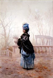 En elegant dame