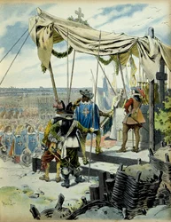 Frankrigs historie: La Rochelles sæde i 1627-1628. Kardinal Richelieu