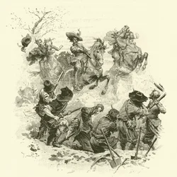 Illustration til De tre musketerer (gravering)