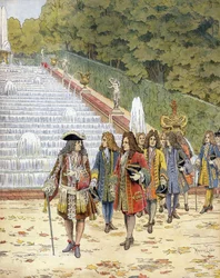 Ludvig XIV, kendt som Solkongen (Kong Sol eller Ludvig den Store