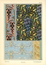 Glycinen (farve litho)