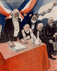 Karikatur i Smørpladen