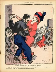 Smørtallerkenen, nummer 494, satirisk i farve