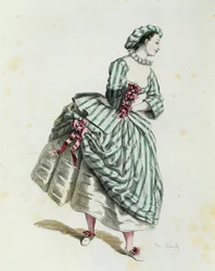 Corallina i 1744 af Maurice Sand (1823-1889)