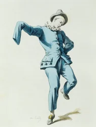 Peppe o Beppe Nappa i 1770 af Maurice Sand (1823-1889)