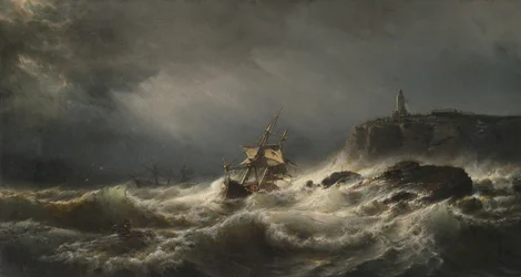 Skibsvrag på øen Jersey, 1862