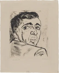 Portræt af Israel Ber Neumann (1887-1961)