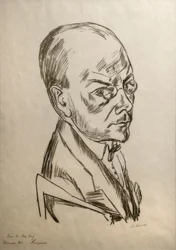 Portræt af Georg Swarzenski