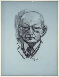 Portræt af Georg Swarzenski