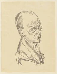 Portræt af Georg Swarzenski