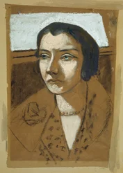 Portræt af Marie Swarzenski