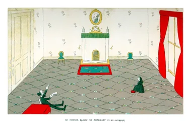 Mr. Tennyson, Reading In Memoriam to his Sovereign, 1904.