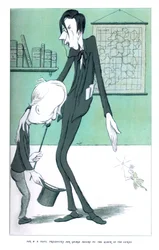 WB Yeats, præsenterer hr. George Moore for dronningen af feer, 1904