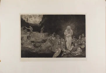 Christ and the Women Sinners, tallerken tretten fra A Life