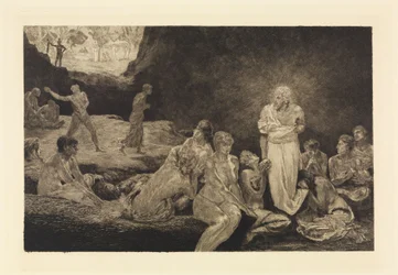 Kristus og synderinderne (Et liv, opus VIII, blad 13)
