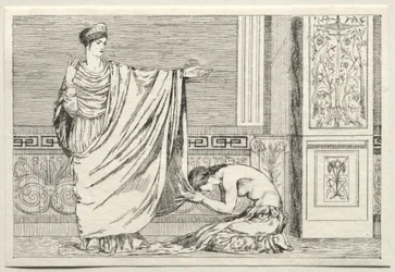 Amor og Psyche: Psyche og Juno, 1880.