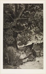 Falden rytter (Intermezzi, opus IV, blad 11)