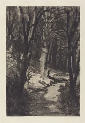 Im Walde In the Forest, 1883.