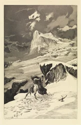 Kæmpende kentaurer (Intermezzi, Opus IV, blad 5)
