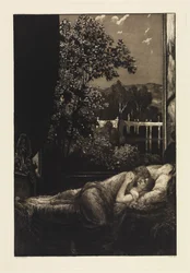 Nat (Lykke) (En kærlighed, opus X, tavle 5)