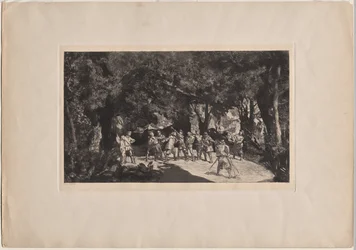 Simplicius blandt soldaterne