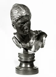 Cassandras hoved, ca. 1895 (bronze)