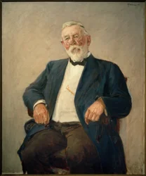 Portræt af Friedrich Kuhnt