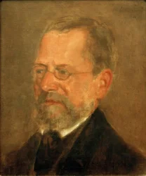 Portræt af sproglæreren Henry
