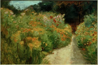 Blomsterbuske i Wannsee-haven