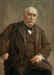 Eugen Gutmann, maleri af Liebermann