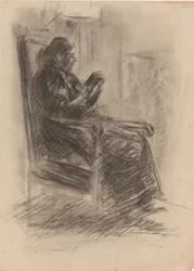 Kunstnerens hustru