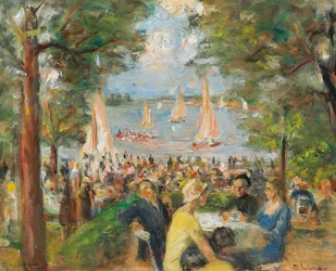 Haverestaurant ved Havel, 1934