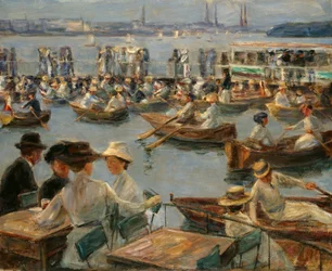 På Alster i Hamborg, 1910