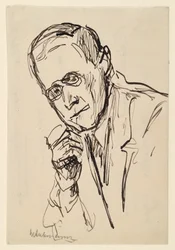 Portræt af Hugo von Tschudi
