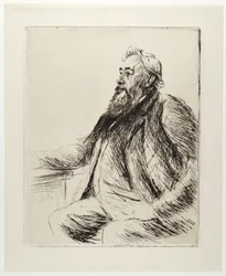 Portræt af Justus Brinckmann