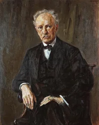 Portræt af komponisten Richard Georg Strauss 1864-1949, 1918.
