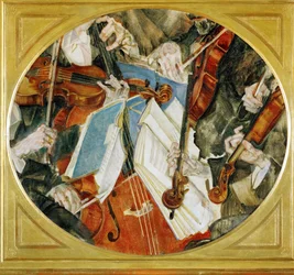The Klingler-Quartet (maleri på lærred)
