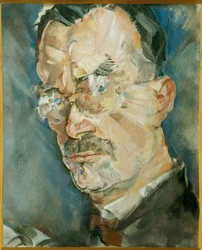 Forfatteren Thomas Mann (maleri på lærred)