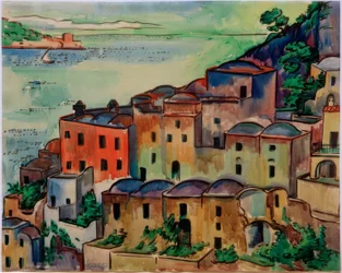 Sydlige by (Positano)