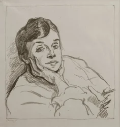 M.Slevogt, Nini Slevogt, kunstnerens hustru