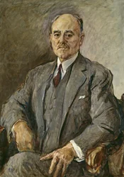 Portræt af Hermann Sudermann 1857-1928, 1927.