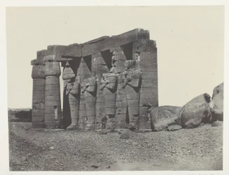 Gournah, Perystyle fra Osymandias