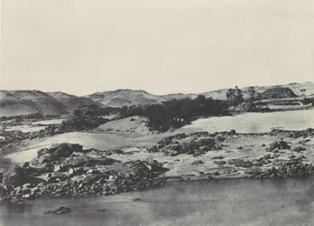 Øvre Egypten. Indgangen til den første grå stær, 1850.