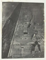 Ibsamboul, Colosse Oriental Du Grand Spéos De Phrè, Nubia, 184951, trykt 1852.